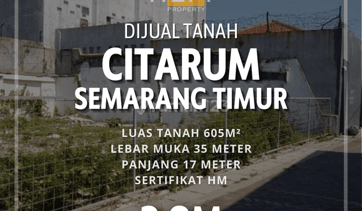 Jual Tanah Di Citarum Semarang Harga Per Meter Terbaru