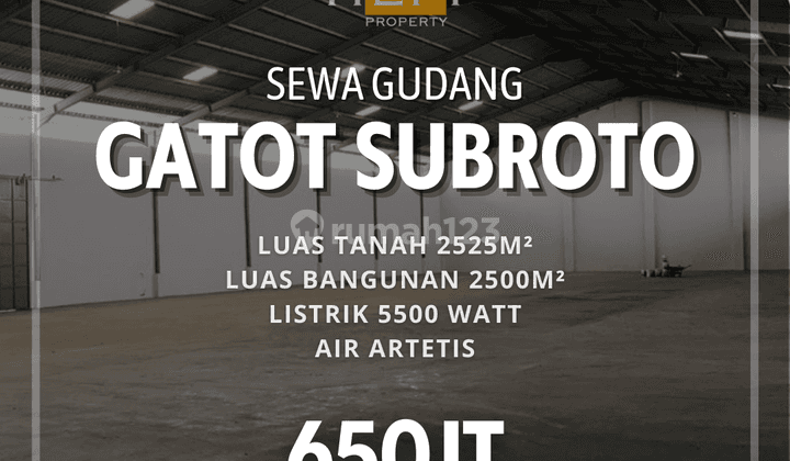 Disewakan Gudang di Gatot Subroto Semarang 1