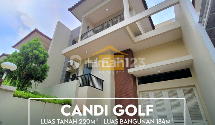 Disewakan rumah di Candi Golf, Semarang 1
