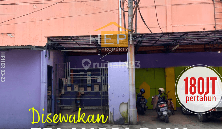Disewakan Ruko di Erlangga Raya Semarang 1