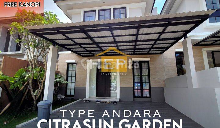 CITRASUN GARDEN, RUMAH BARU 2 LANTAI DI KAWASAN ELITE SEMARANG 2