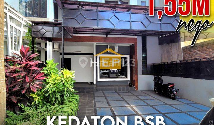 Murah Banget, Rumah di Kedaton BSB City 2 Lantai 