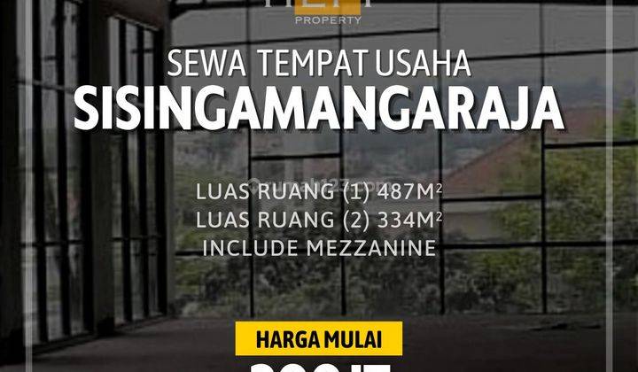 Disewakan ruang usaha di Sisingamangaraja Semarang 1