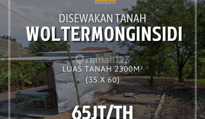 Disewakan Tanah di Woltermonginsidi Semarang 1