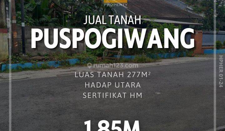 Dijual Tanah di Puspogiwang
Gisikdrono, Semarang Barat 1