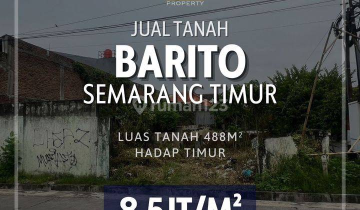 Tanah di Barito Citarum Semarang Timur Dekat Fasilitas Umum 1