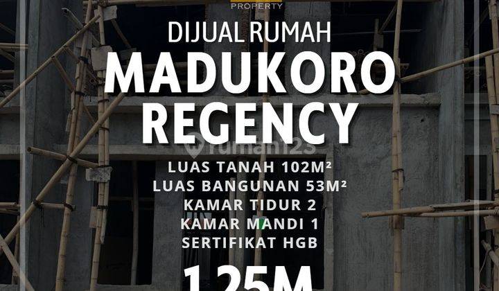 Rumah di Madukoro Regency Semarang Barat Dekat Bandara, Pintu Tol, dan Mall 1