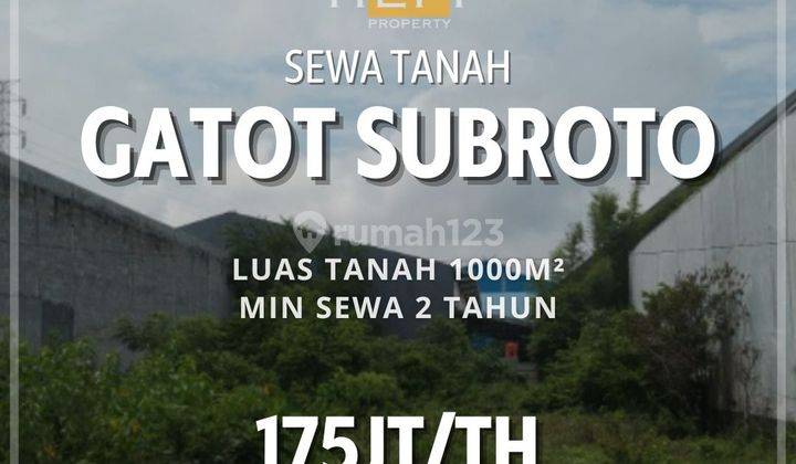 Disewakan Tanah di Gatot Subroto Gatsu Semarang 1