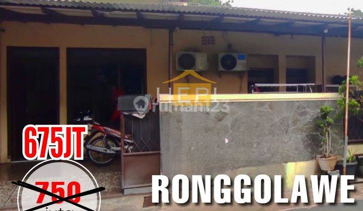 Rumah Murah Strategis Dekat Sekolah di Ronggolawe
Semarang Barat  1