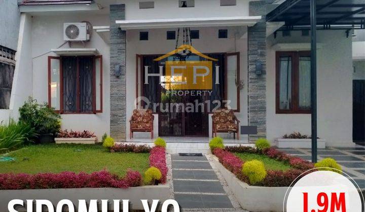 Rumah di Sidomulyo Ungaran, bagus siap huni, ada taman dan carport  1