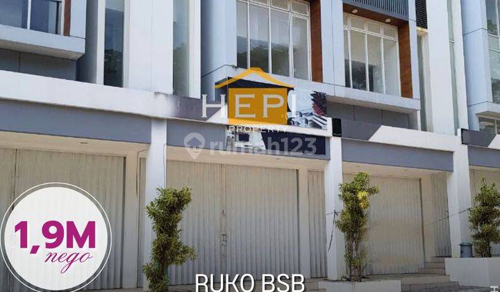 Ruko 2 lantai, Lokasi strategis, bangunan bagus di Ivy Park BSB Semarang 1