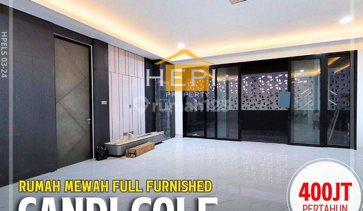 Rumah Mewah di Candi Golf Semarang Full Furnished 
 1