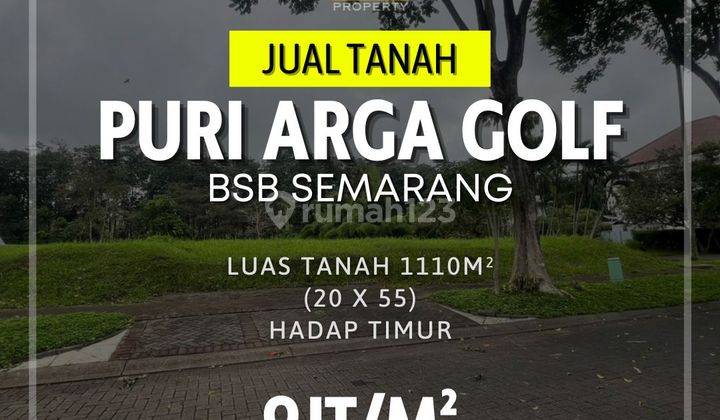 Tanah di Puri Arga Golf BSB Semarang 1