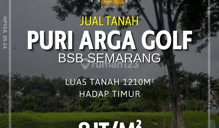 Tanah kavling di Puri Arga Golf Semarang 1