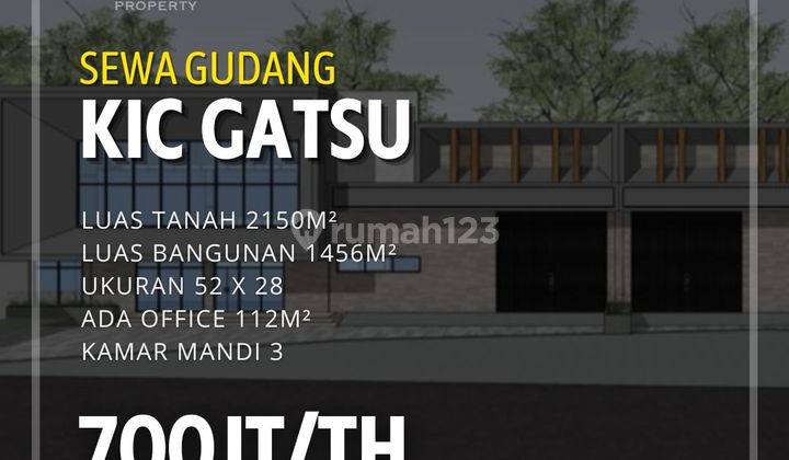 Gudang di KIC Gatsu Krapyak Semarang Barat 1