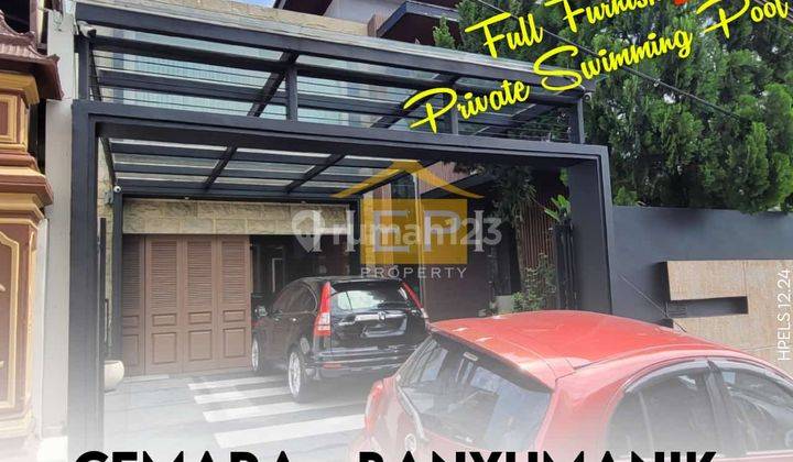 Rumah Mewah Di Banyumanik Full Furnished, Ada Kolam Renang 2