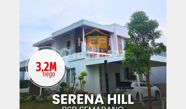 Rumah Japandi Style di Cluster Serena Hill Bsb City Semarang 1