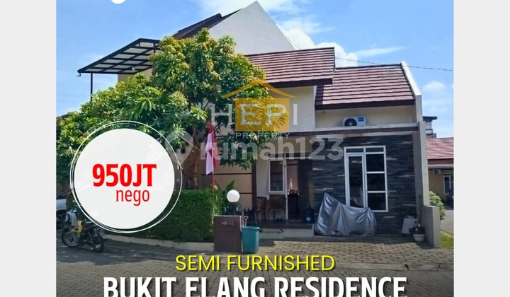 Semi-Furnished House in Bukit Elang Residence Housing Complex, Tembalang. 1