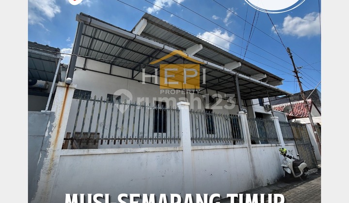 Rumah tengah kota siap huni di Musi Semarang Timur 1