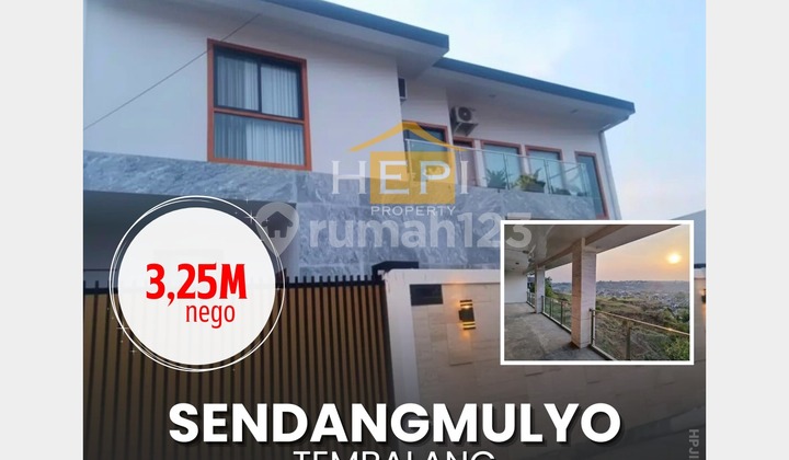 Bukit Menur Sendangmulyo Tembalang Rumah 2 Lantai View Menawan 1