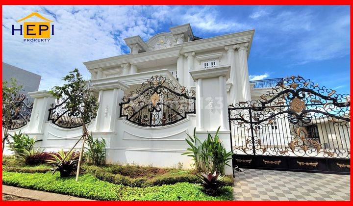 Rumah Di Bsb City, Disain Klasik Amerika Super Mewah 1