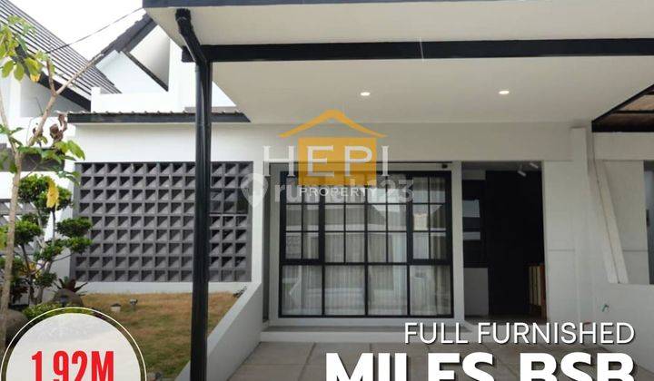 Rumah Baru Full Furnished The Miles Bsb City 1