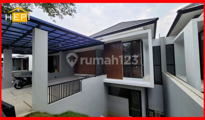 New Home In North BSB Semarang With Lake View Fully Furnished 1