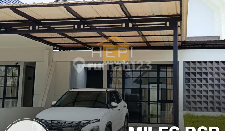 Ready-to-occupy house in Miles BSB, West Semarang. 1