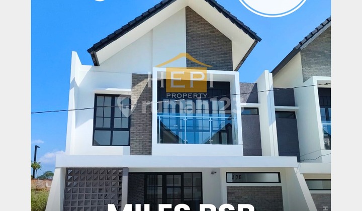 Rumah bangunan baru di Miles BSB city Semarang Barat 1