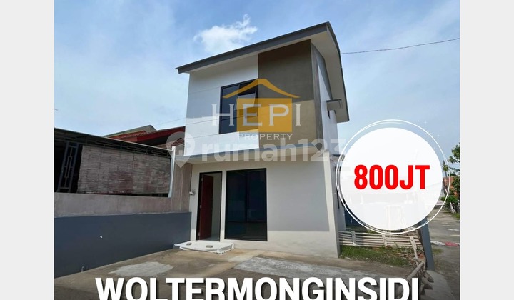 Rumah baru minimalis 2 lantai Woltermonginsidi Semarang 1