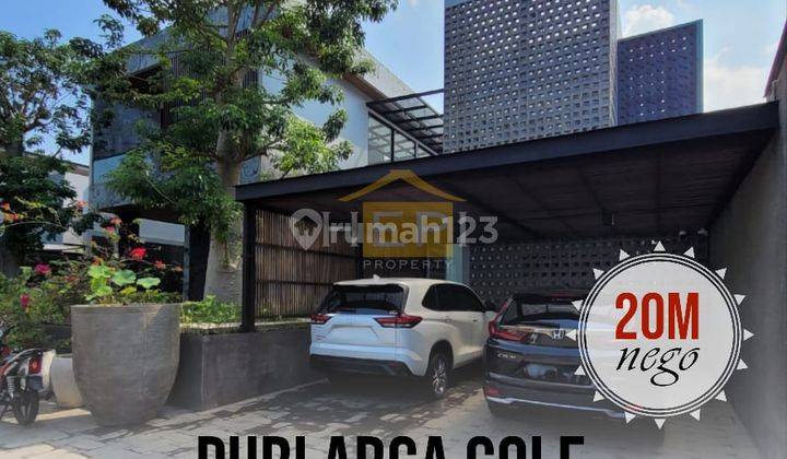 Rumah Super Mewah Semi Furnished Di Puri Arga Golf, Bsb City 2