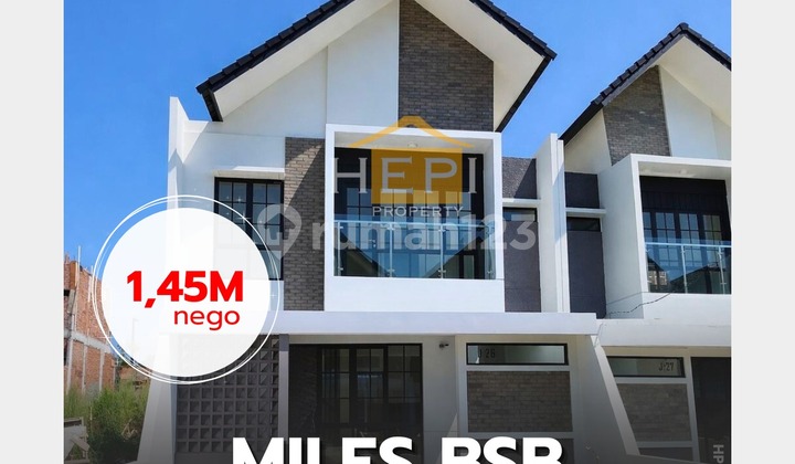 Rumah 2 Lantai The Miles Bsb City Semarang 1