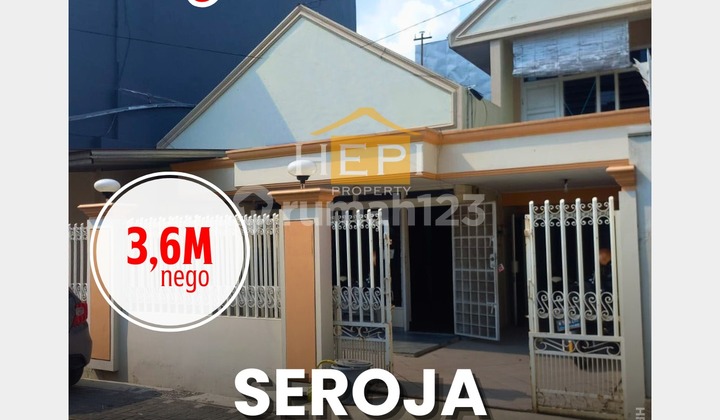 Rumah lokasi tengah kota di Seroja Semarang Tengah 1
