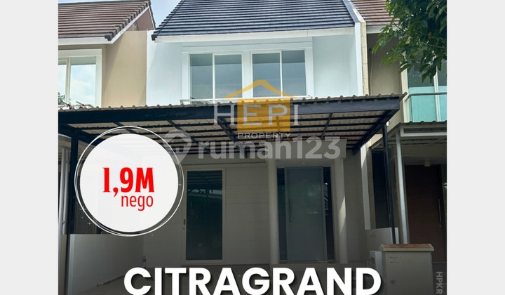Rumah Minimalis di Perum Citragrand Blok Greenstone Sambiroto Semarang 1