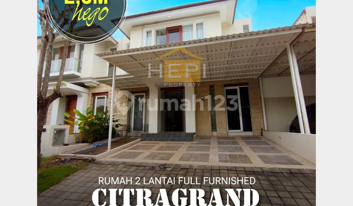 Rumah Full Furnished di Citragrand Tembalang Semarang 1
