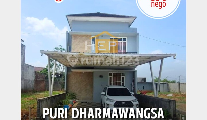 Rumah 2 LANTAI di Perumahan Puri Dharmawangsa Mijen Semarang  1