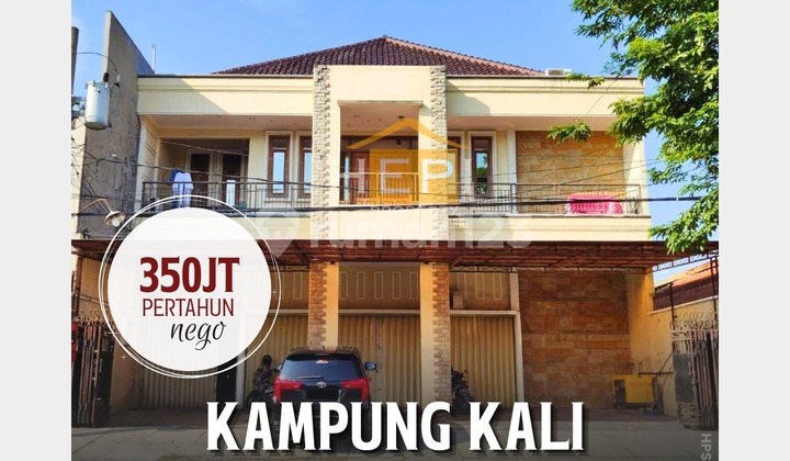 Rumah Tengah Kota di Kampung Kali Semarang Tengah 1