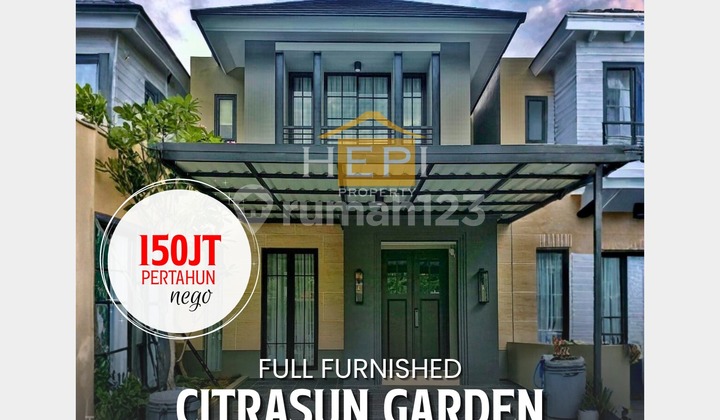 Rumah Cluster Full Furnished di Citrasun Garden Semarang 1