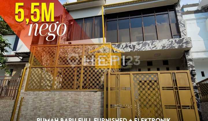 Rumah Mewah Baru Renovasi Full Furnished  Graha Candi Golf  2