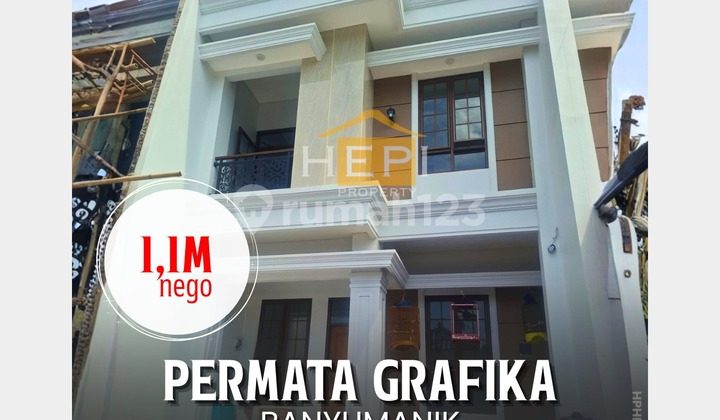 Two-Story House in Permata Grafika Gedawang Banyumanik Semarang 1