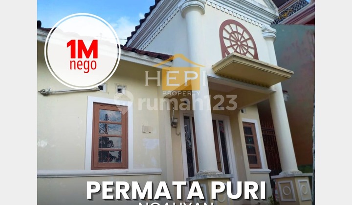 Rumah siap huni di Permata Puri Ngaliyan Semarang Barat 1