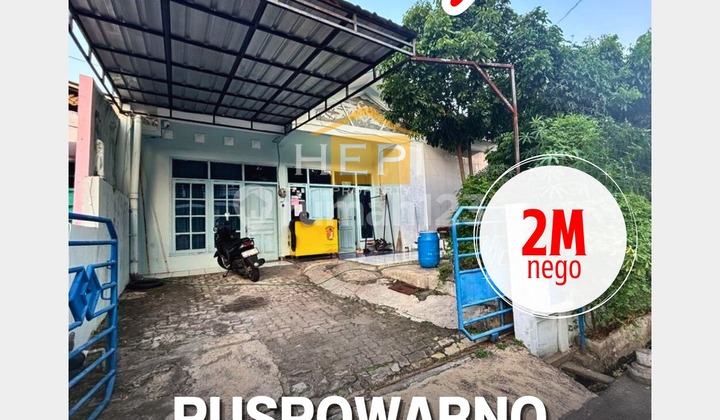 Rumah tengah kota dekat Bandara di Puspowarno Semarang Barat 1