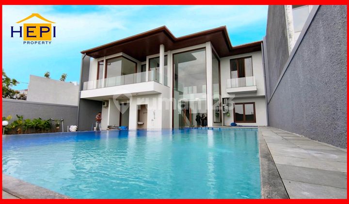 Rumah Mewah Ada Kolam Renang di Candi Golf Lt 782M Hadap Selatan 1
