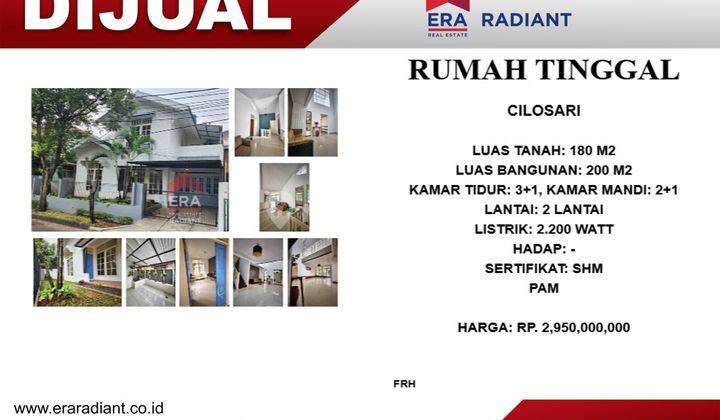 Rumah di Cilosari sektor 6 Bintaro jaya  2