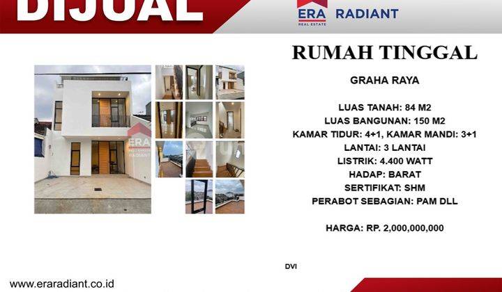 Rumah di Graha Raya Bintaro jaya Tangerang Selatan Banten  2