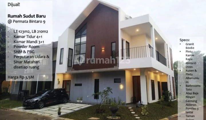 Rumah di Oriana permata Bintaro jaya sektor 9  1