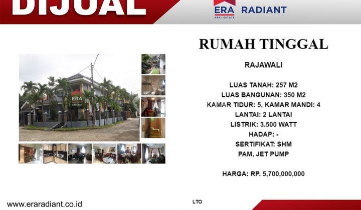 Rumah di Rajawali Sektor 9 Bintaro Jaya Tangerang Selatan  1