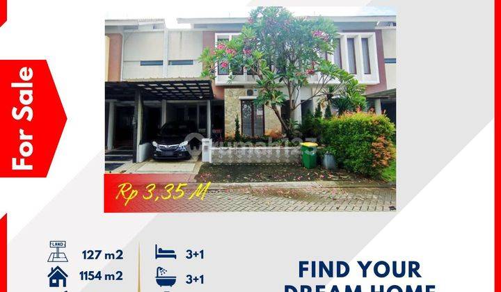 Rumah di Discovery Conserva Bintaro Jaya Sektor 9  1