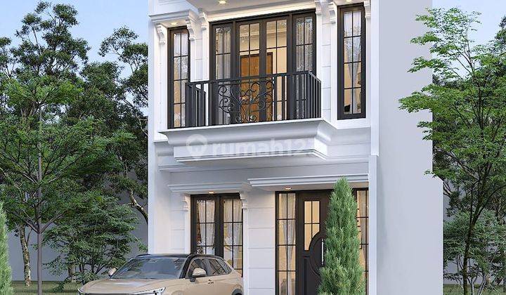 Dijual Rumah American Classic Di Lenteng Agung Jakarta Selatan Dekat Stasiun Kereta 2