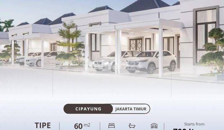 Dijual Rumah 1 Lantai Di Cipayung Jakarta Timur Dekat Gerbang Tol 2